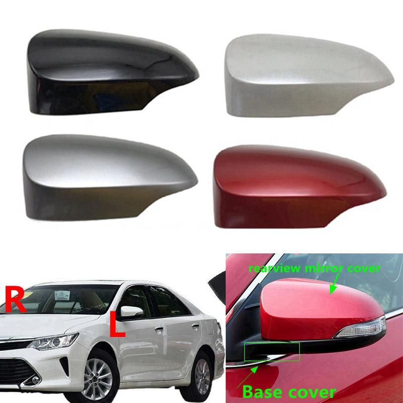 Car Side Rearview Mirror Cover Base Cap For Toyota Camry XV 7th  2012 2013 2014 2015 2016 2017