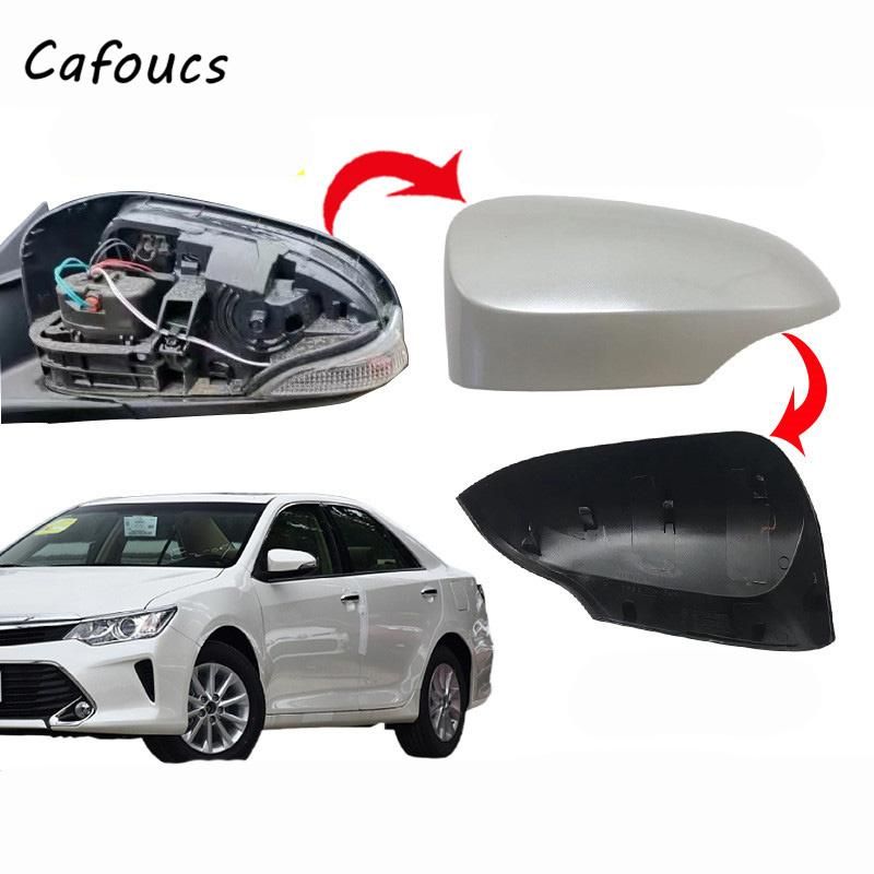 Car Side Rearview Mirror Cover Base Cap For Toyota Camry XV 7th  2012 2013 2014 2015 2016 2017