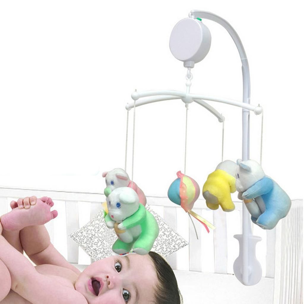 Baby Crib Bell Toy Bedding Toy TF Card USB ♫ MUSIC