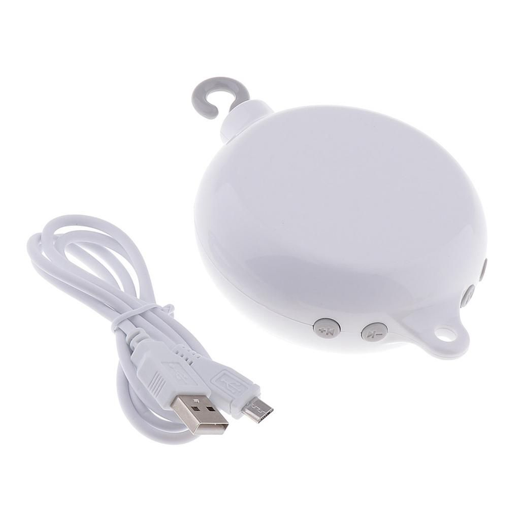 Baby Crib Bell Toy Bedding Toy TF Card USB ♫ MUSIC