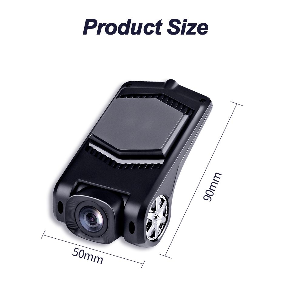 ADAS Dash Cam FHD 1080P USB DVR Camera LDWS G-Sensor PIP Car Video Recorder