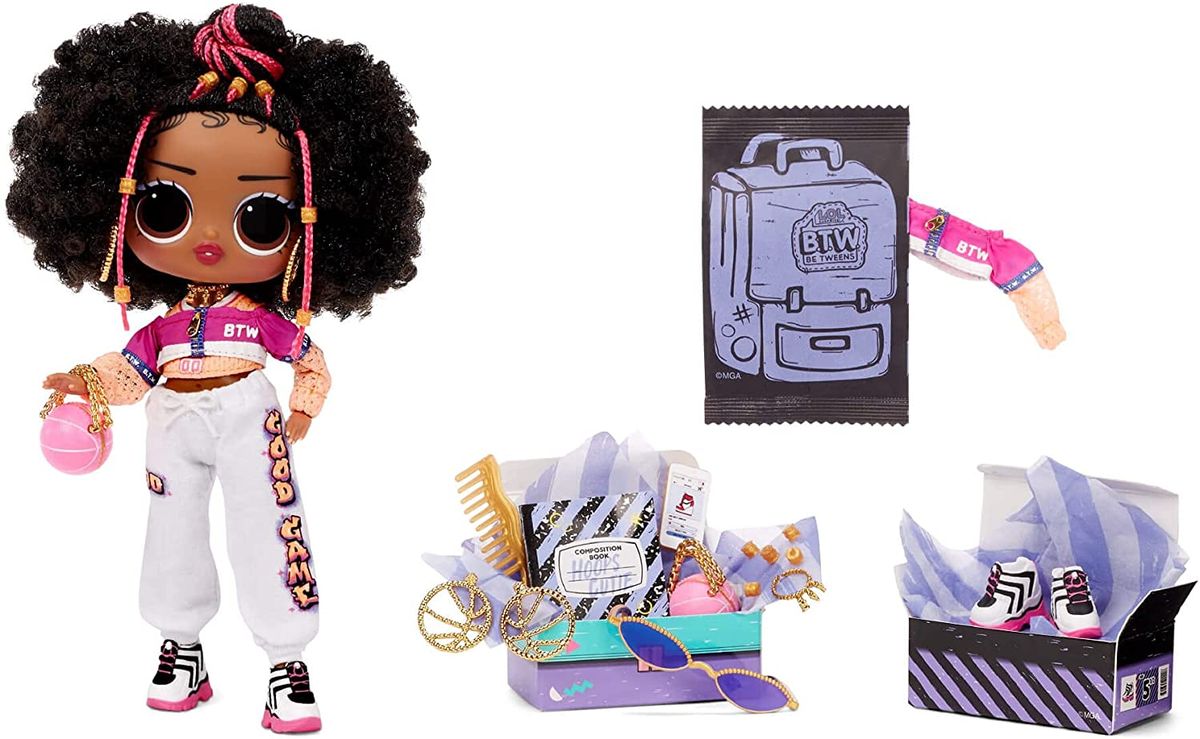 Tweens Fashion Doll Hoops Cutie With 15 Surprises