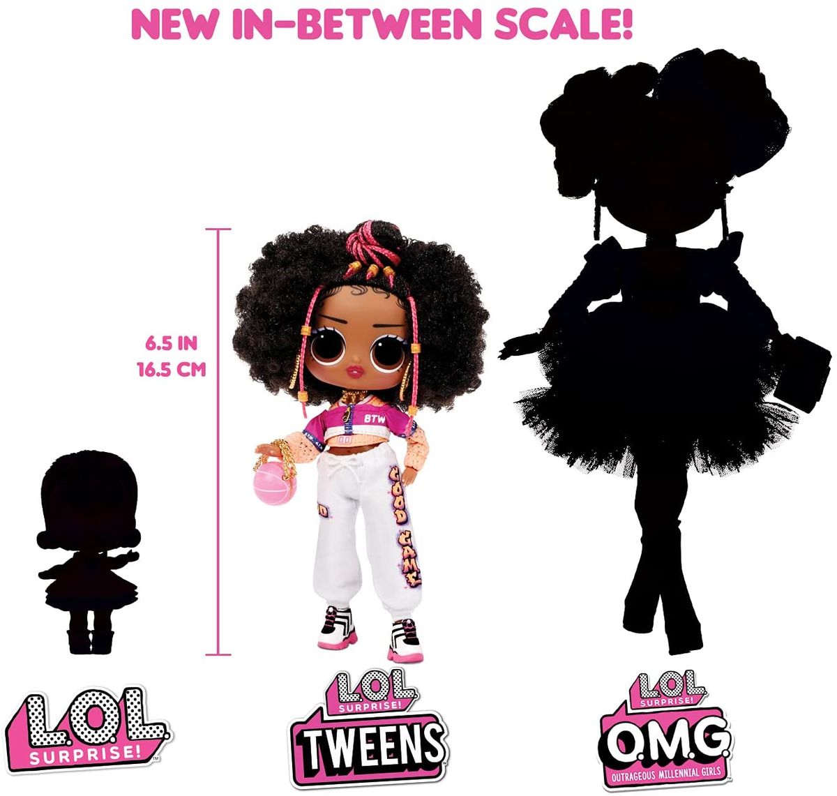 Tweens Fashion Doll Hoops Cutie With 15 Surprises