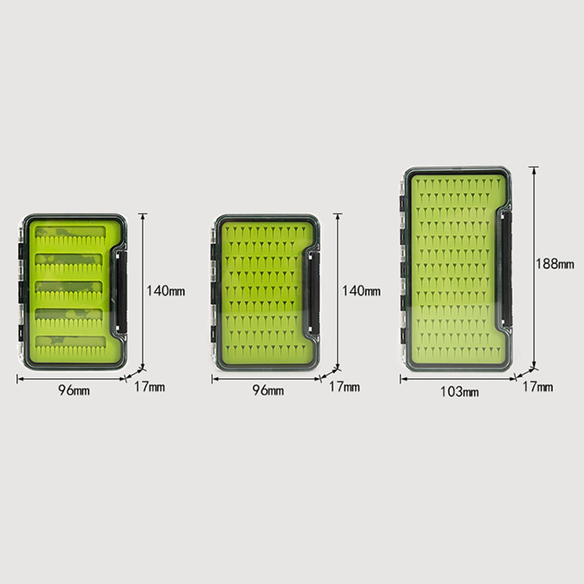 Clamshell Design Fishing Bait Box Wear-resistant Long