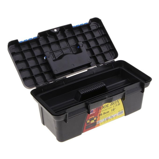 Lockable Tool Box Art Craft Supply Storage Case Container Thicken Tool