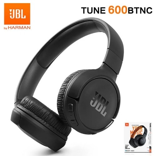 Tune 600bt NC  Wireless Headphones Bluetooth-compat Pure Bass Noise-cancelling Headphone With Mic
