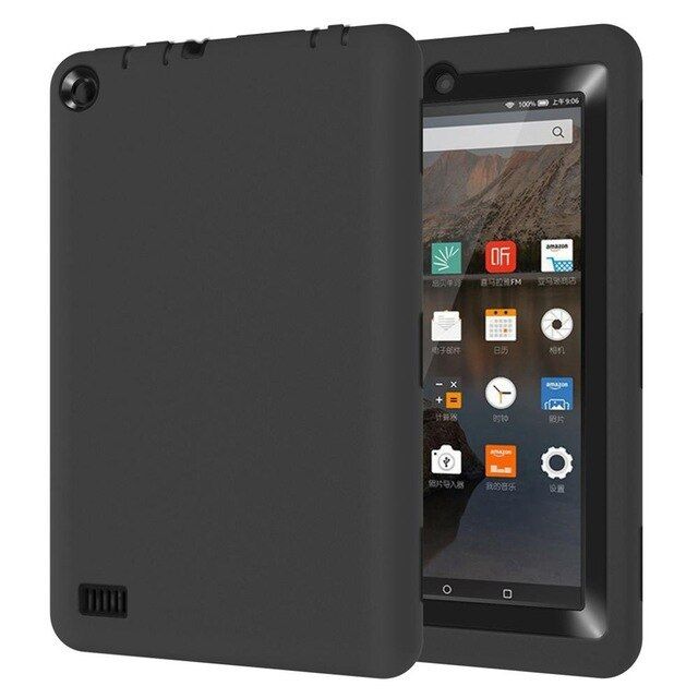 Shockproof Case For Kindle Fire 7 Kids Safe Heavy For-Multi