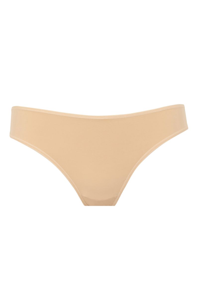 2 Piece Woman Casual Brief Slip - Black