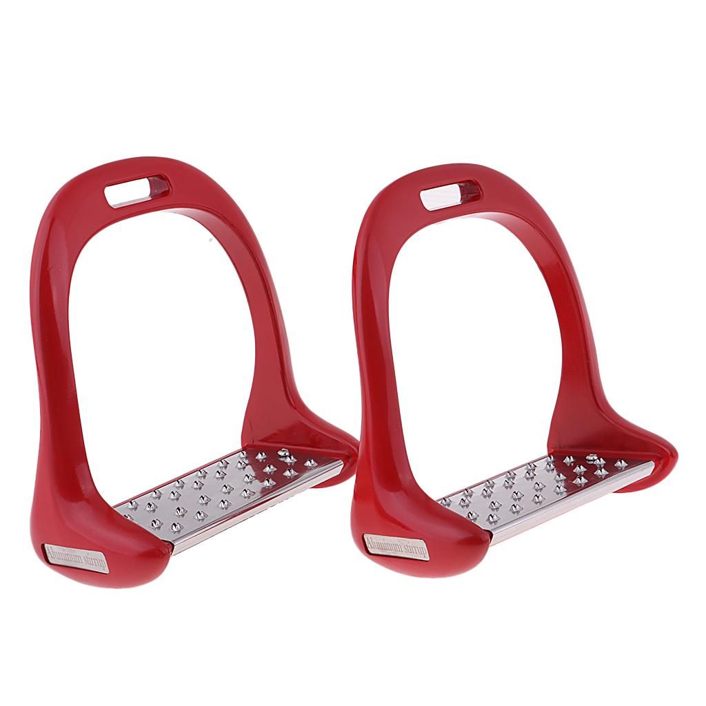 1Pair Horse Saddle English Red