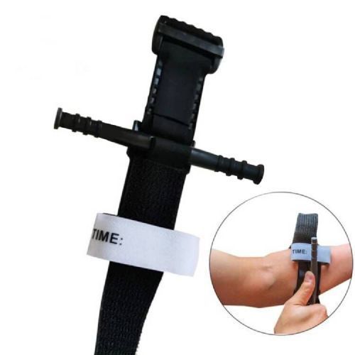 Outdoor Portable First Aid Emergency Tourniquet Black