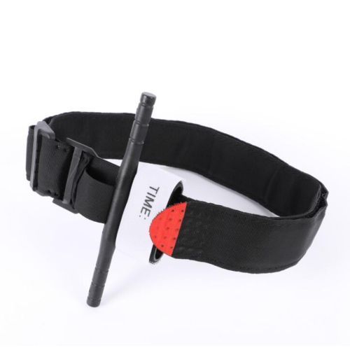 Outdoor Portable First Aid Emergency Tourniquet Black