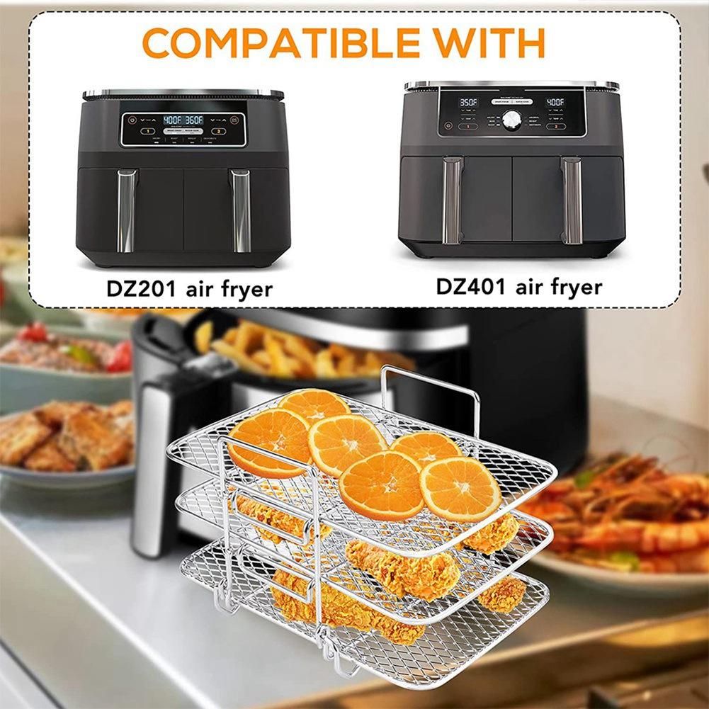 Rack Stackable Dehydrator Rack for Ninja Dual DZ201 / DZ401