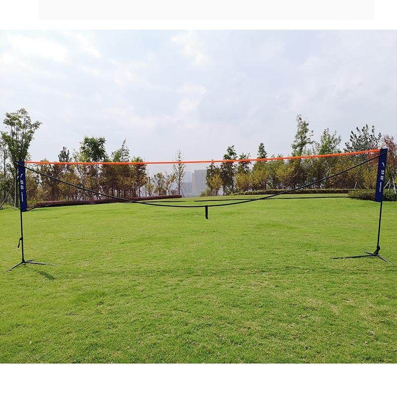 6M Foldable Portable Badminton Net Volleyball Tennis Nets With Frame Stand Bag