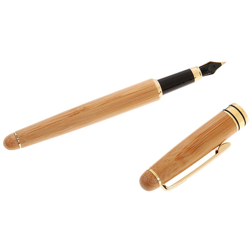 Stylish Bamboo Ink Pen Novelty Fountain Pen Gift For Friends Family