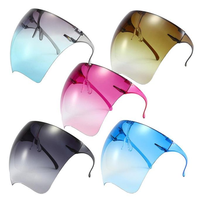 High Definition Prote Tive   Splash Proof Breathing Va E Anti-fog-Gradually Gray