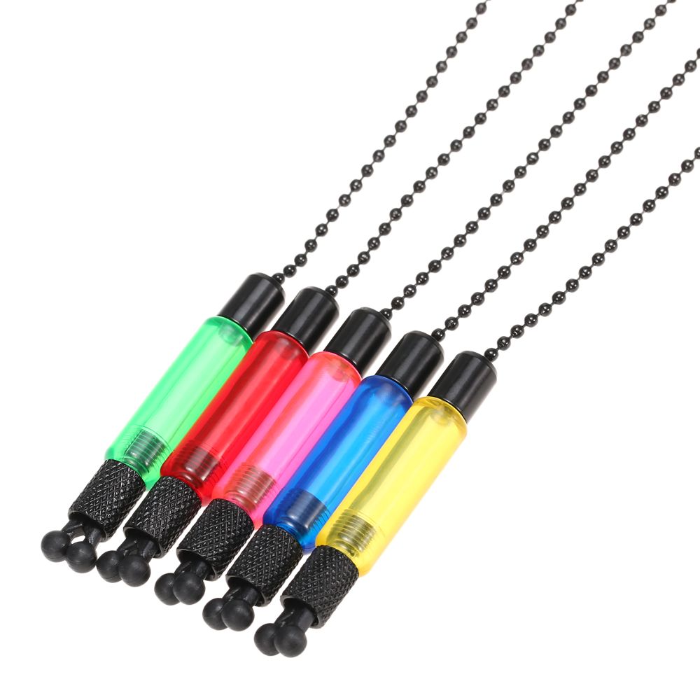 5pcs / 1pcs Fishing Bait Swinger Black Chain Alert Swinger