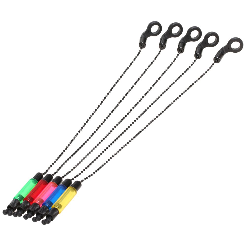 5pcs / 1pcs Fishing Bait Swinger Black Chain Alert Swinger