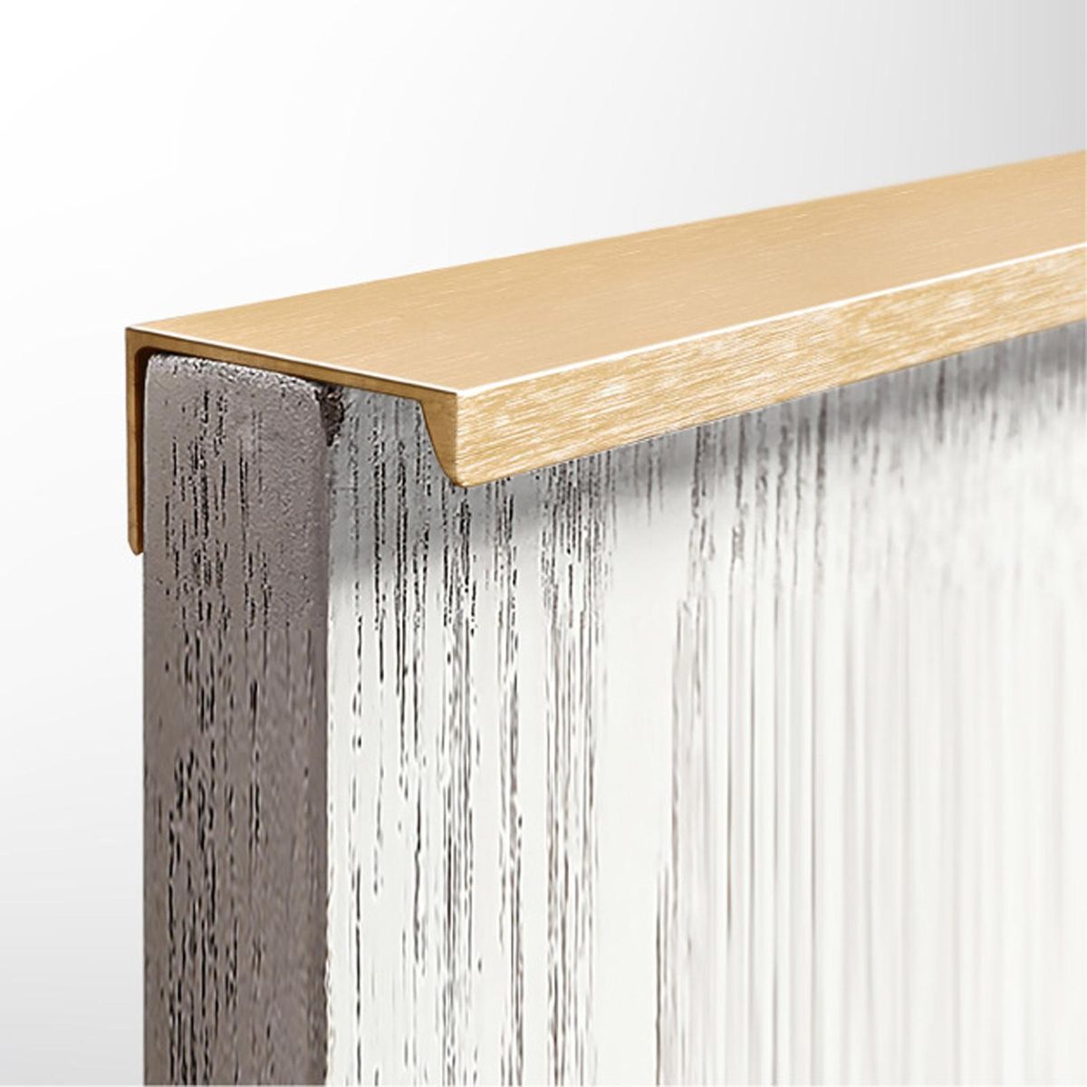Door Handles 4pcs Sleek Cabinet Handles Easy Install Design for Hidden Golden