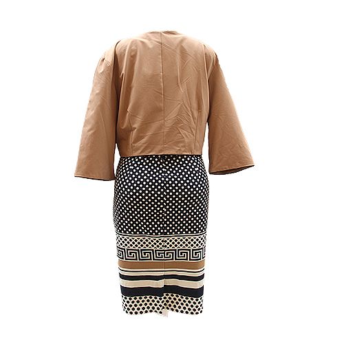 Ladies One Piece Dress Jacket- Brown