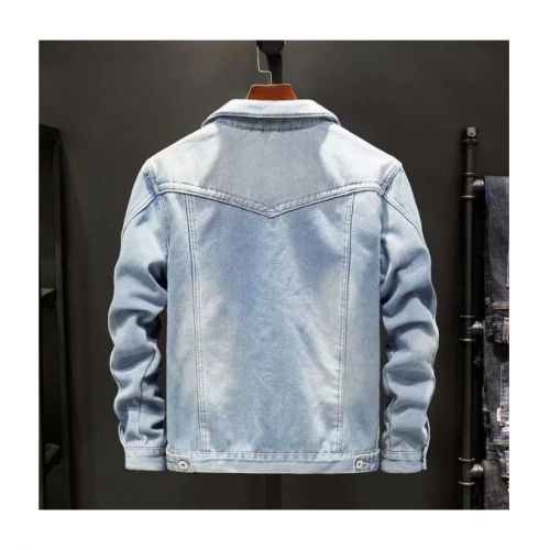 LIGHT BLUE SUPER AUTUNM AND WINTER UNISEX LONG SLEEVE JACKET