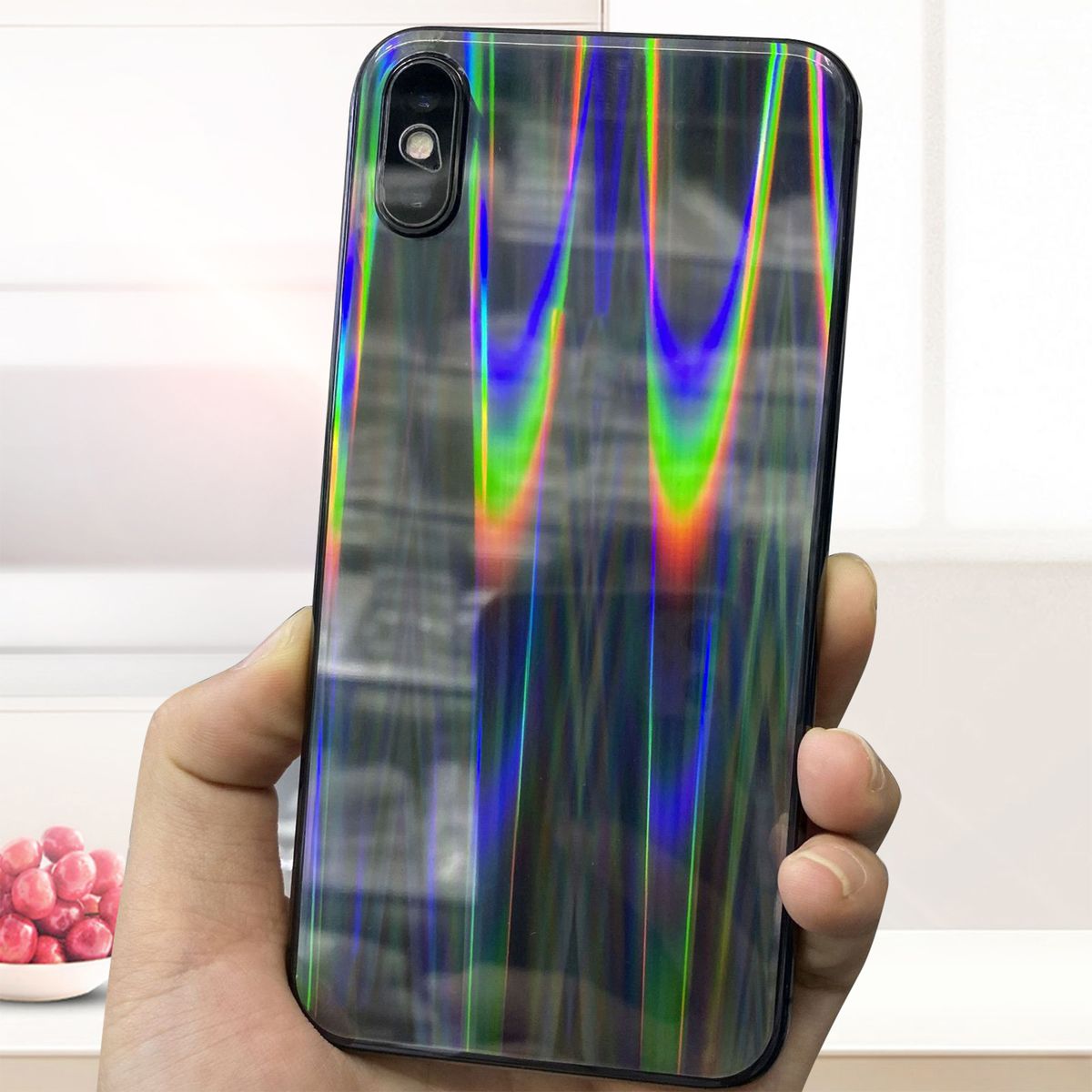 Back Film Ultra-thin Gradient Transparent Phone Back Screen Full Cover For IPhone X/XR/XS/11/11 Pro/12 Mini/12/12 Pro