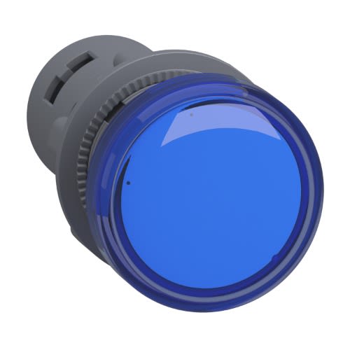 Round Pilot Light - Integral LED - 24 V Acdc- Screw Clamp Terminals- XA2EVB6LC
