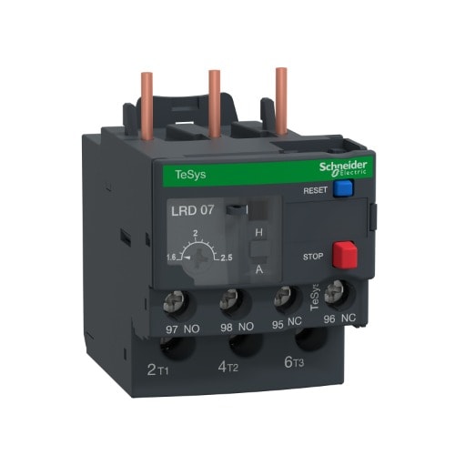 Tesys Deca Thermal Overload Relays - 1.6...2.5 A - Class 10a|| LRD07