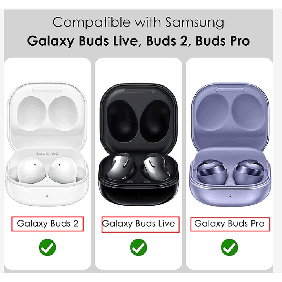 For Samsung Galaxy Buds Live / Buds 2 / Buds Pro Case