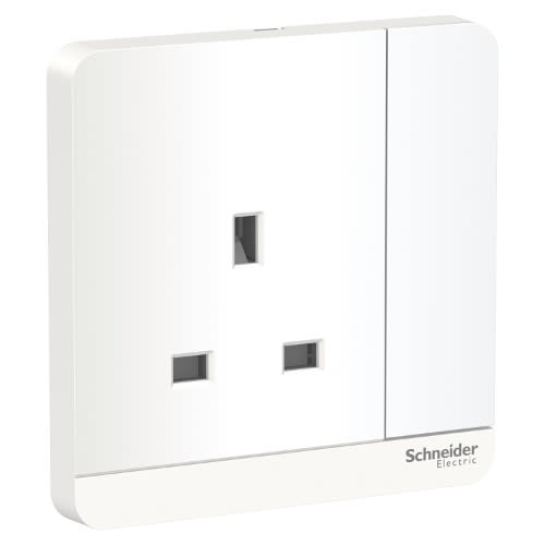 Avataron Switched Socket - 3p, 13 A, 250 V, Led - White - E8315N_WE