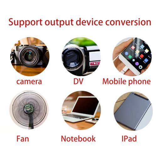200W Mini Car Vehicle Inverter DC 12V To AC 220V USB Output