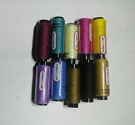 Sewing Mixture Of 10Colour Sewing Thread+Free 10 Hand Needle