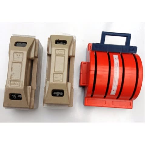 4 Pole Knife Switch + Pure Copper Porcelain 500A Kit Kat Fuse - 2pcs - 225a