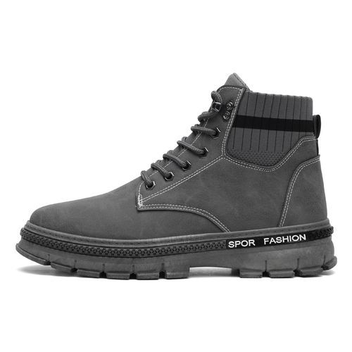 Men Martin Boots(Grey）