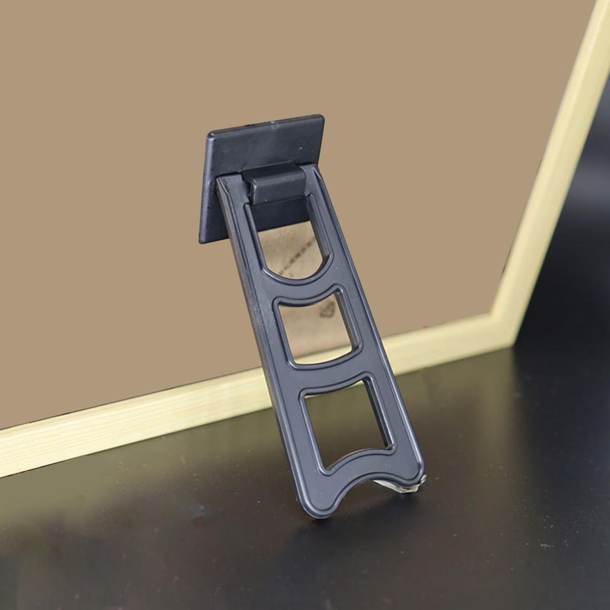 5Pcs Picture Frame Rack Heavy Duty Picture Frame Stand Black