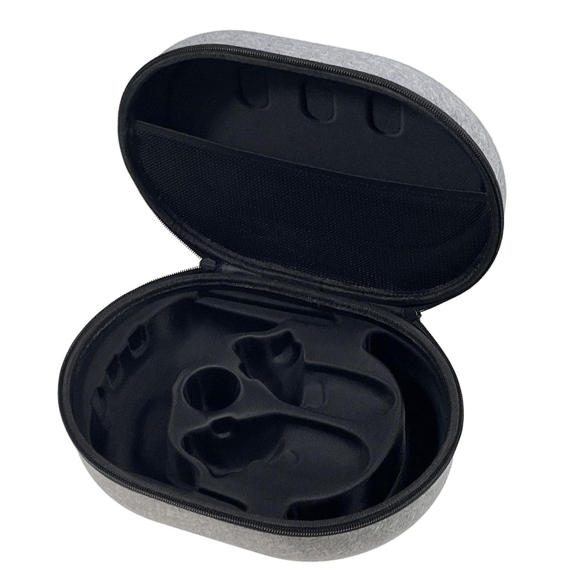 Semi-rigid Carrying Case for Vr Devices Waterproof Vr Carrying Case Grey
