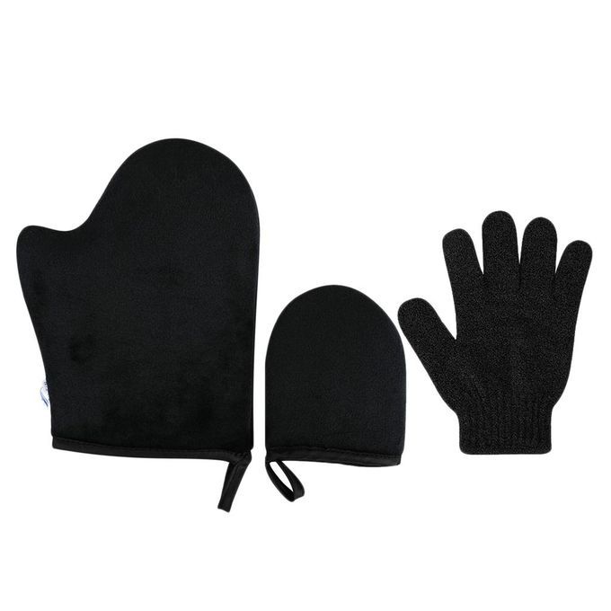 Self Tanning Mitt Kit For Body Face W/Exfoliation Mitt Sunless Tanning