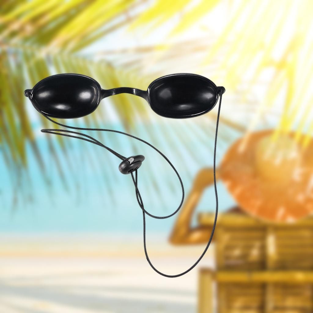 Soft Tanning Bed  Eye Protection UV Glasses Eyeshields TPU
