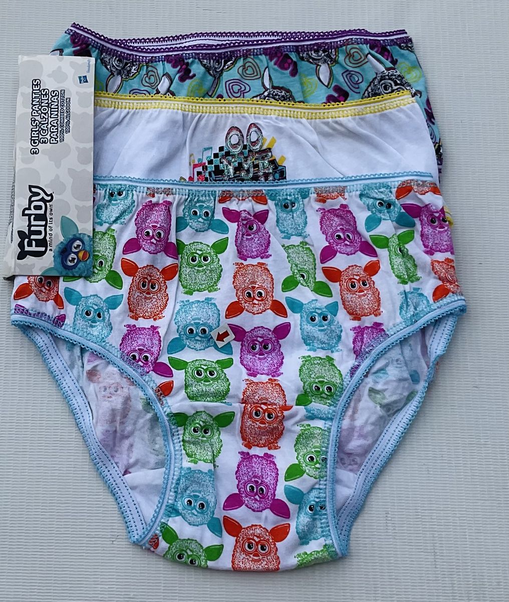 Set Of 3 Furby Love Girls Briefs
