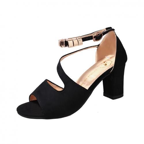 Women's Fashion Stilettos Peep Toe Pumps Heels Shoes-BLACK