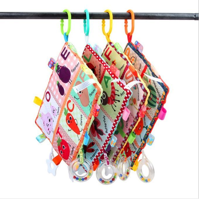 1-91 Otton Double Layer Baby Bibs Loth Baby Artoon Triangle Bandana Bibs-multi Olor-Flower