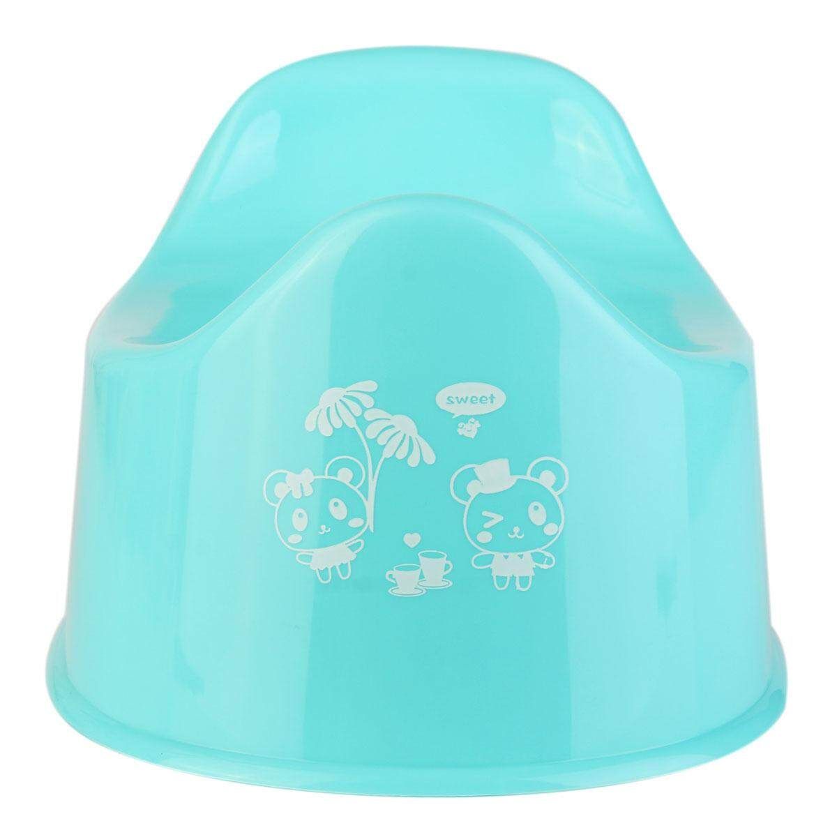 Plastic Baby Children Kids Toddler Training Potty Toilet Lavatory Seat Chair Light Blue Lightblue (light Blue)