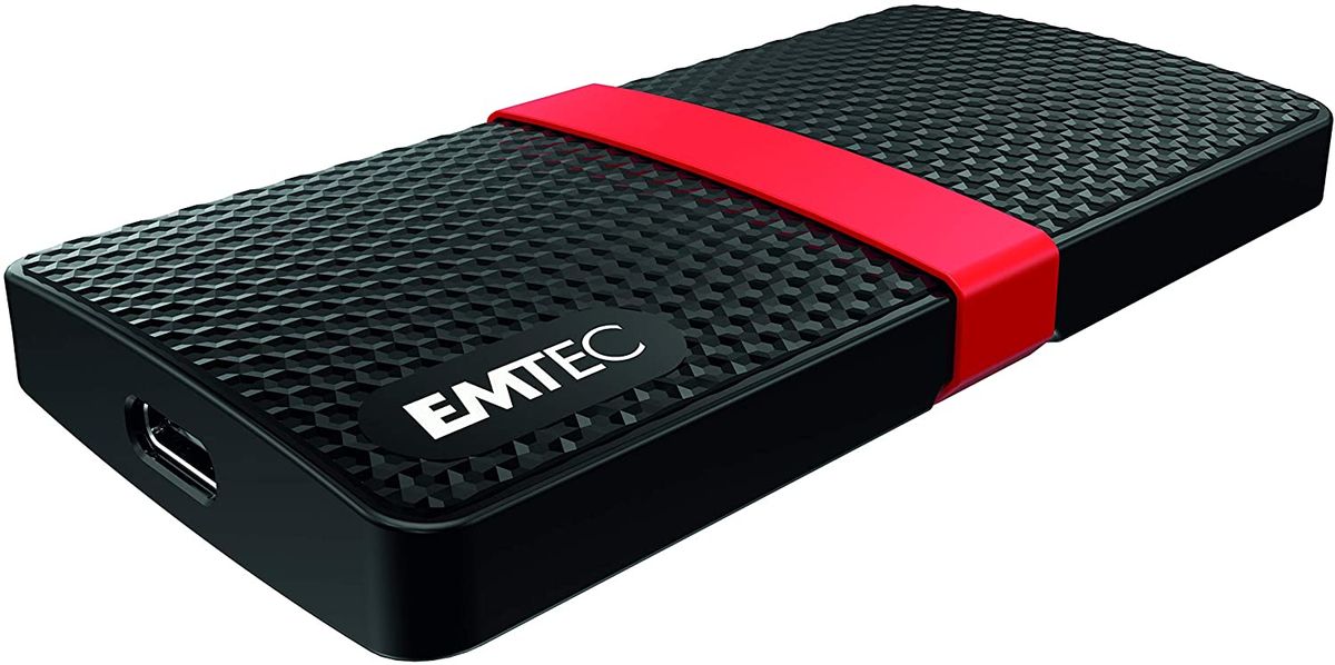 256GB X200 External Portable SSD- Up To 450MB/S Speed- USB-C, USB 3.1