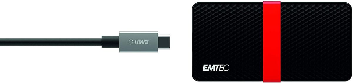 256GB X200 External Portable SSD- Up To 450MB/S Speed- USB-C, USB 3.1