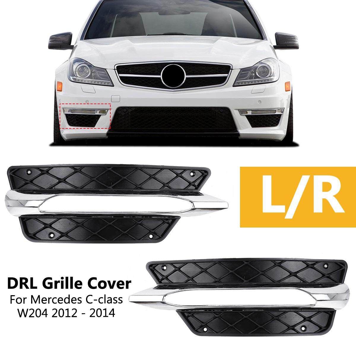 For MERCEDES -CLASS W204 2012 - 2014 NEW FRONT BUMPER DRL GRILLE LEFT N/S PASSENGER Right