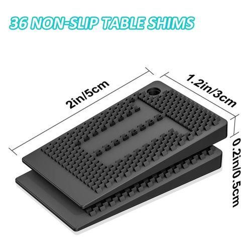 Plastic Shims For Leveling - 36 Piece Jar, Strong