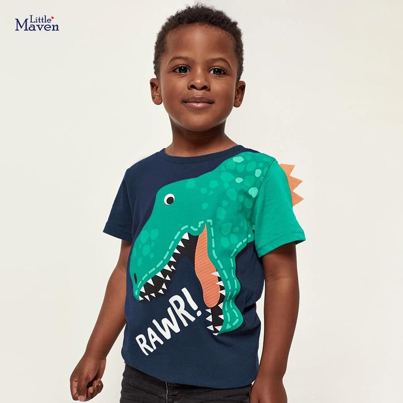 2023 children's T-shirt summer European and American children's clothing short sle