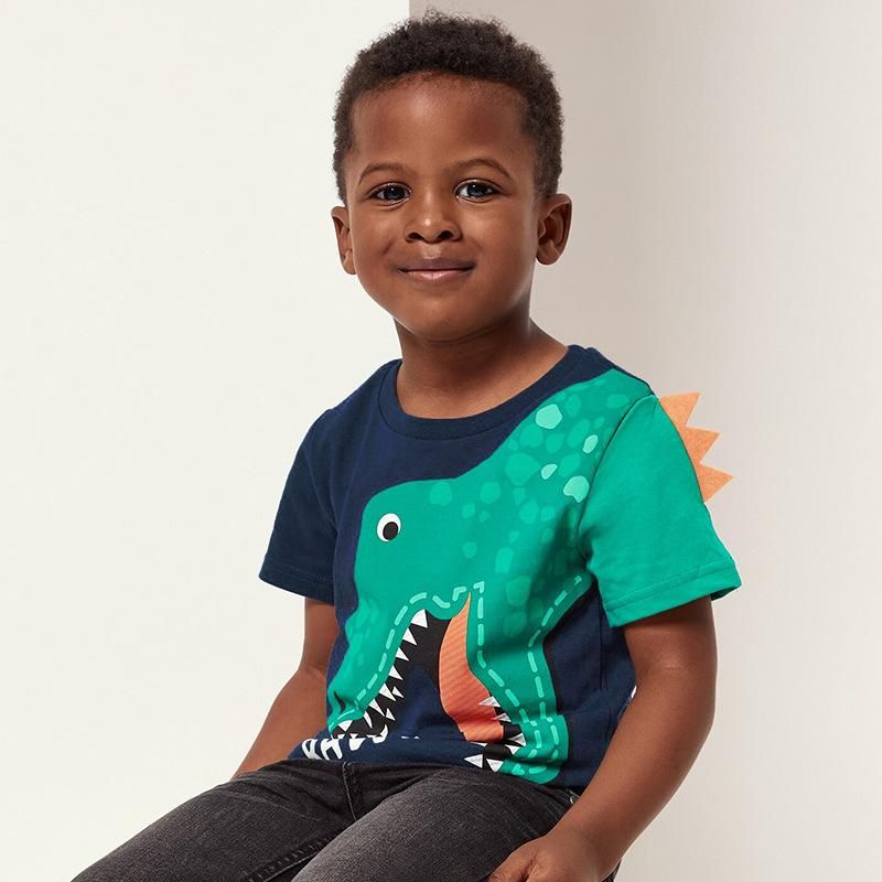 2023 children's T-shirt summer European and American children's clothing short sle