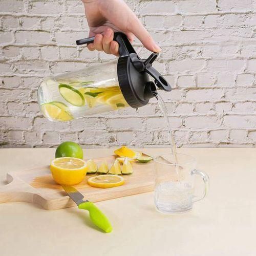 Wide Mouth Mason Jar Pour Lids,2 Pcs Flip Cap Lid