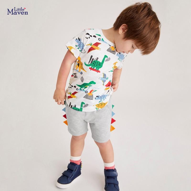 Processing Custom Children's Suit European And American Style Summer New Short Sleeve Chil