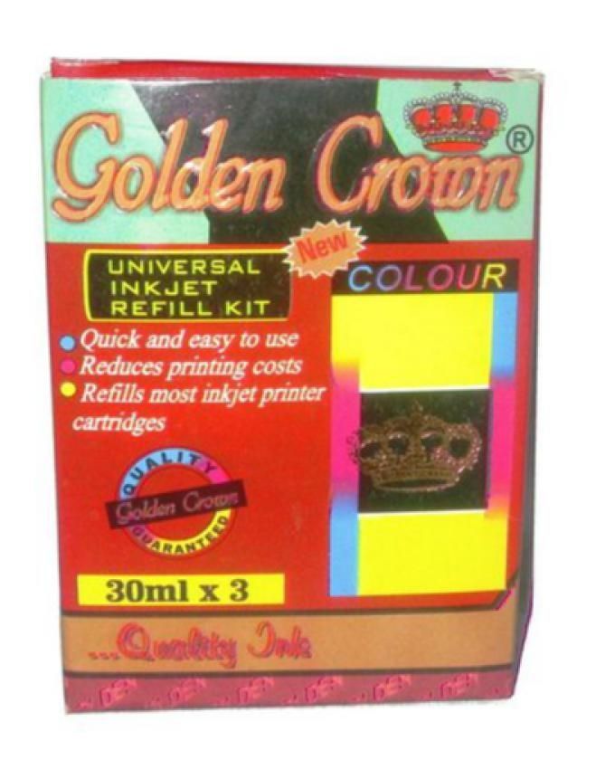 Universal Inkjet Refill Kit - Multicolour